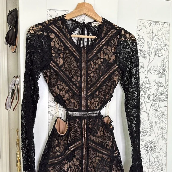 For Love & Lemons emery lace mini dress - Picture 6 of 11
